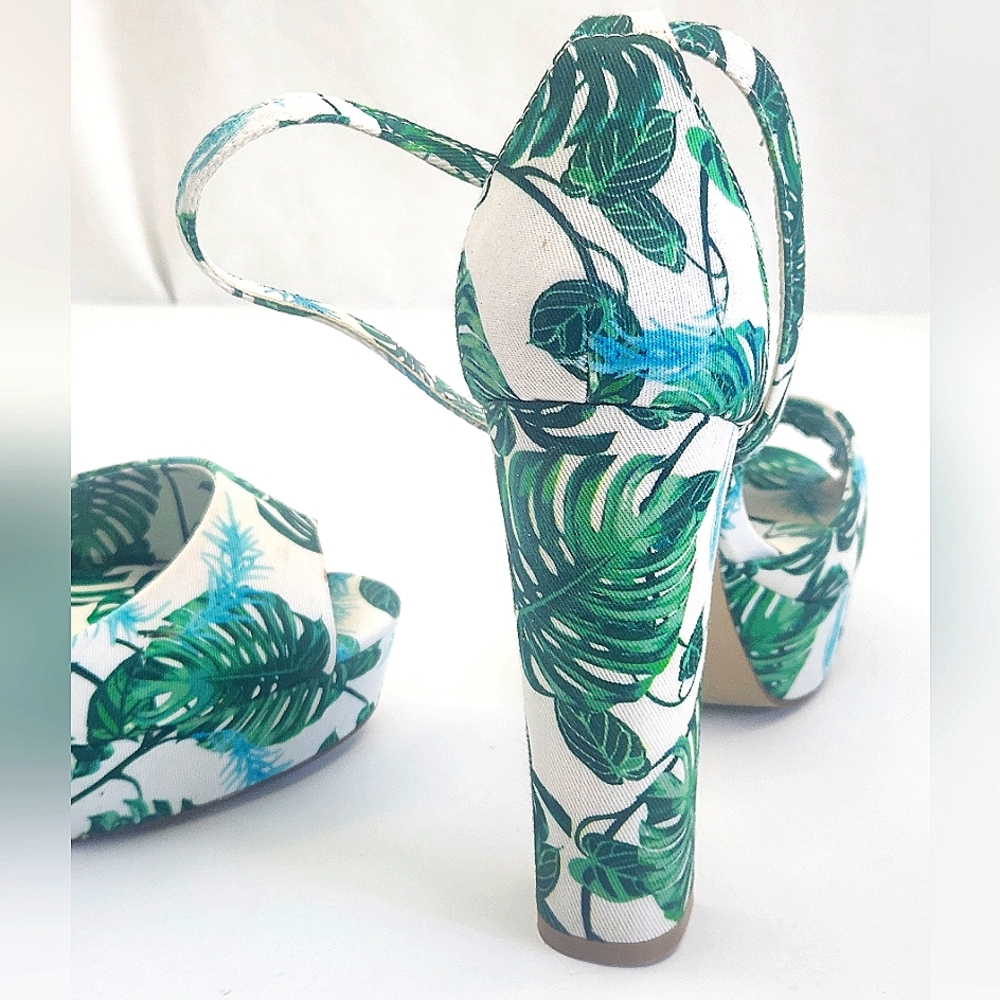 Aldo floral print heel - Picture 2 of 5